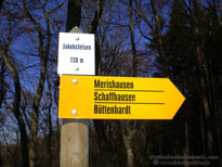 Tour Nr.8 Wiechs am Randen-Jakobsfelsen-Reiat